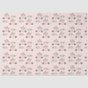 Wonderful Christmas Pastels Car Tissue Paper