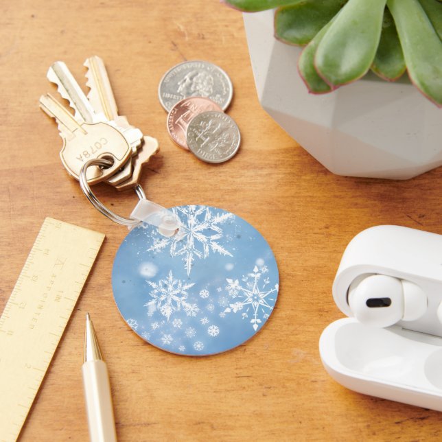 Wonderful Christmas Snow Key Ring (Desk)