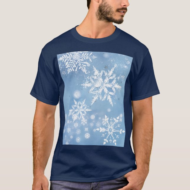 Wonderful Christmas Snow T-Shirt (Front)