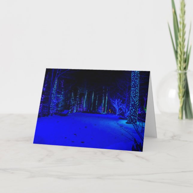 Wonderful Christmas Time Greeting Card (Front)