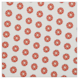 Wonderful cloth with Edelweiss Swiss fan