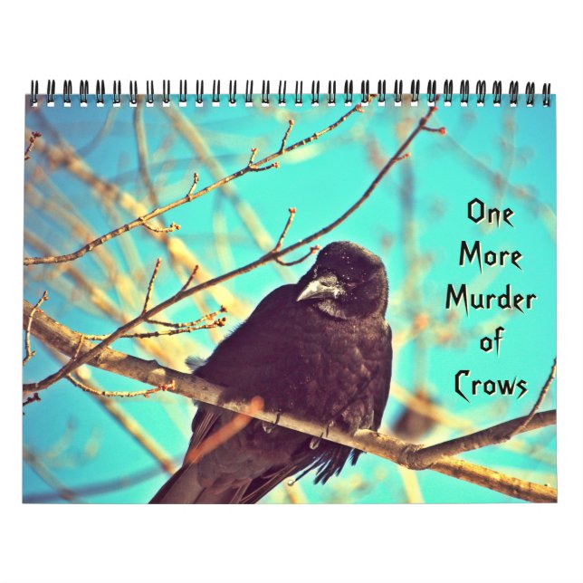 Wonderful Crow Photography Calendar (Cover)