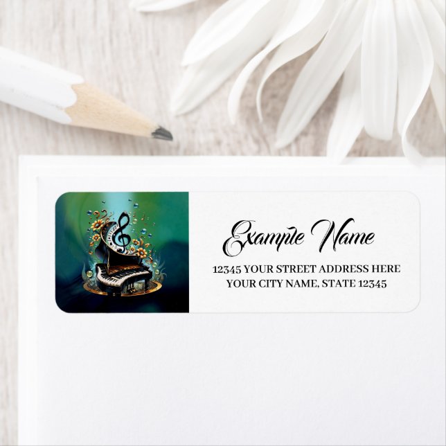 Wonderful curved fantasy piano  (Insitu)