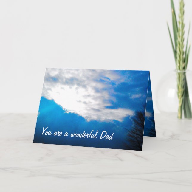 WONDERFUL DAD card (Front)
