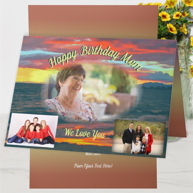 Wonderful Day Birthday Mom 1490 Card (Creator Uploaded)