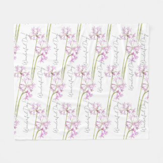 Wonderful Day, Fleece Blanket