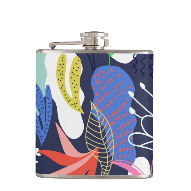 Wonderful decoration hip flask (Front)