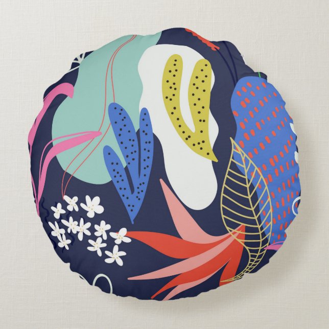 Wonderful decoration round cushion (Back)