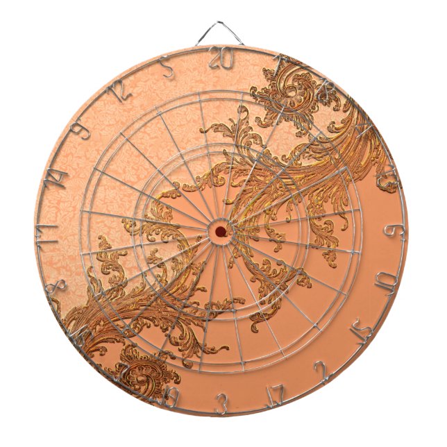 Wonderful decorative vintage dartboard (Front)