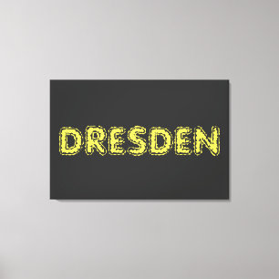 Wonderful design for all Dresdner Canvas Print