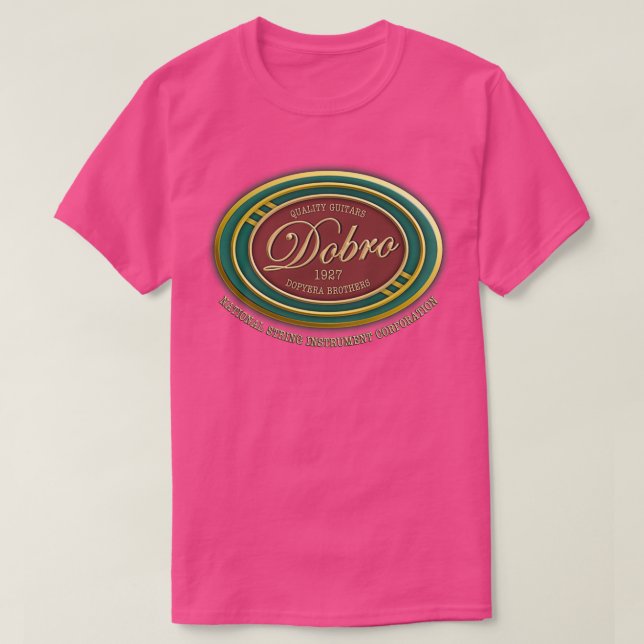 Wonderful Dobro Guitars 1927  T-Shirt (Design Front)