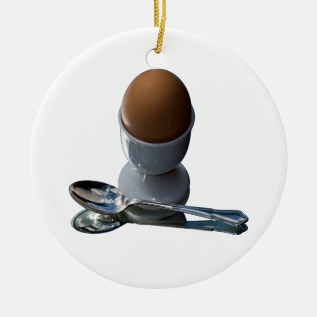Wonderful Eggs Ceramic Tree Decoration (Front)