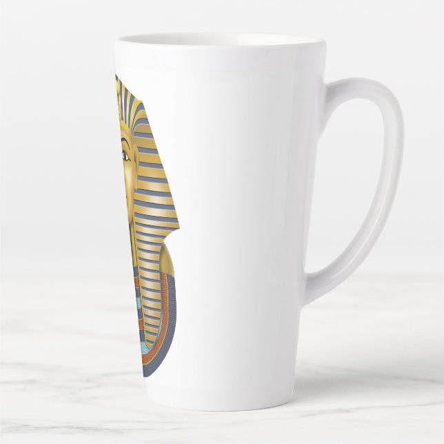 Wonderful Egyptian Pharaonic symbols 1 Latte Mug (Right)
