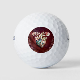 Wonderful elegant, noble heart. golf balls