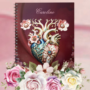 Wonderful elegant, noble heart. notebook