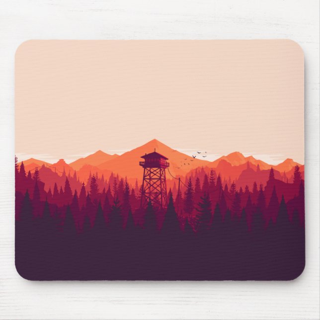 Wonderful "FireWatch" Gameplay Design For Mouse Mat (Front)