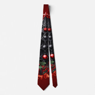 wonderful gothic christmas tree  tie