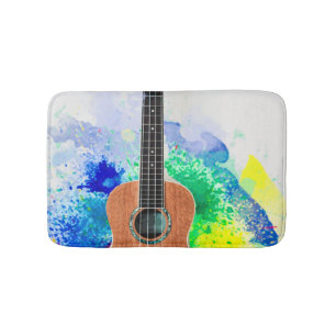 Wonderful Guitar Bath Mat