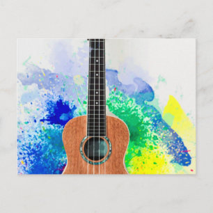 Wonderful Guitar Postcard