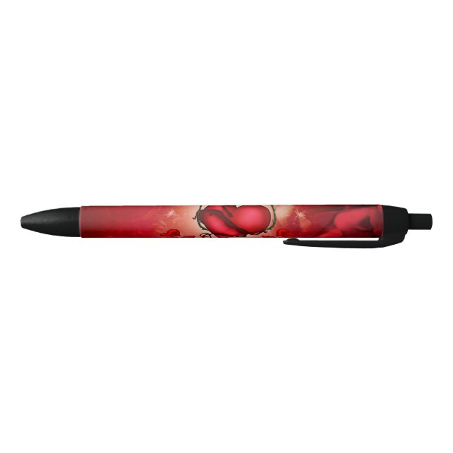 Wonderful heart black ink pen (Bottom)