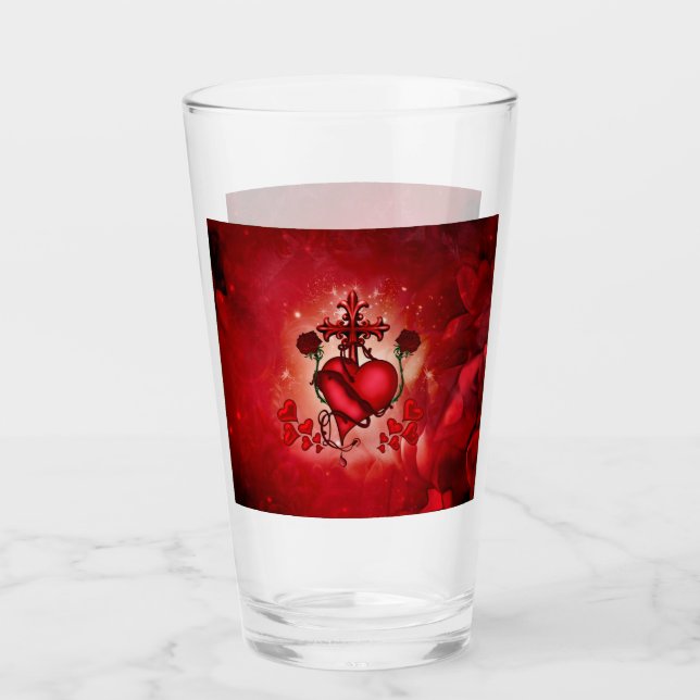 Wonderful heart glass (Front)