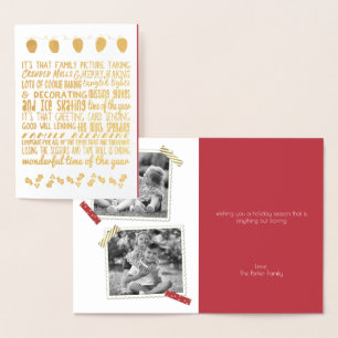 Wonderful Holiday Chaos Foil Card