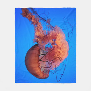 Wonderful Jellyfish Fleece Blanket
