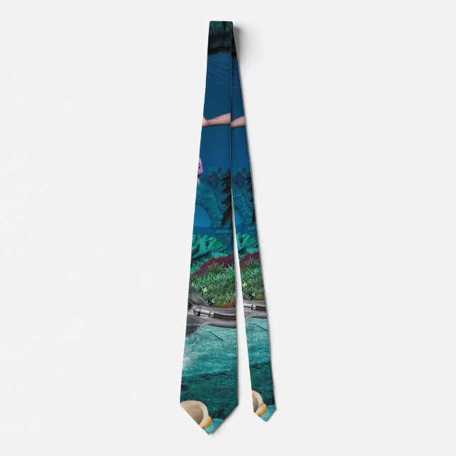 Wonderful mermaid with fantasy fish tie (Front)