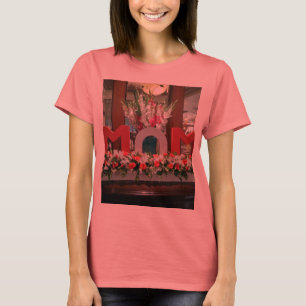 Wonderful Mouther's Day with thanks colourful  T-Shirt