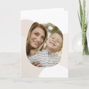 Wonderful Mum - Minimalist Photo Mother’s Day Card