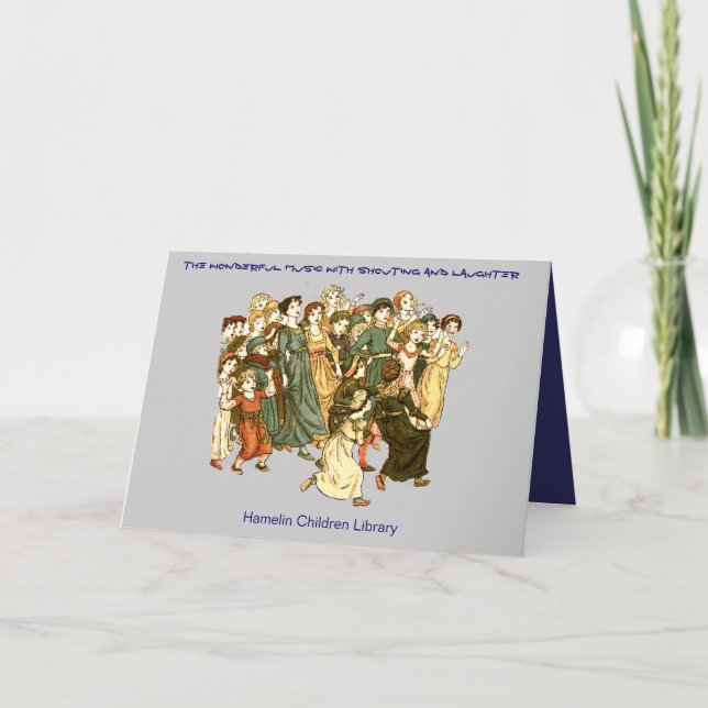 Wonderful Music Holiday Card (Front)