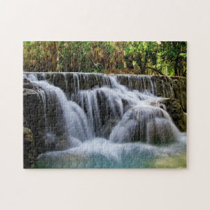 Wonderful natural waterfalls jigsaw puzzle