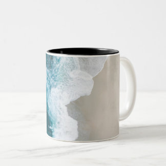Wonderful Ocean View Two-Tone Coffee Mug