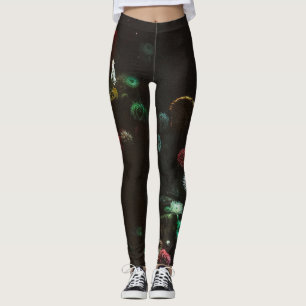 Wonderful Ocean Waves Leggings