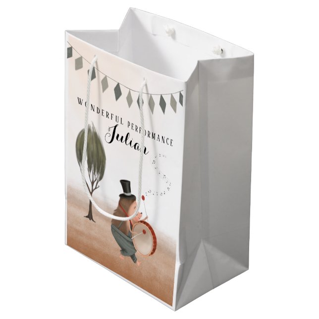Wonderful Performance Hedgehog Gift Bag (Front Angled)