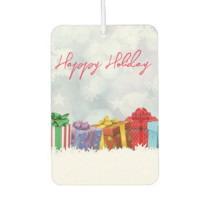 Wonderful, Rainbow Christmas Gifts Car Air Freshener