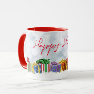 Wonderful, Rainbow Christmas Gifts Mug