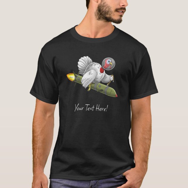 Wonderful Rocket Turkey T-Shirt (Front)