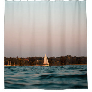 Wonderful Sea Landscape   Best gift for sea lovers Shower Curtain