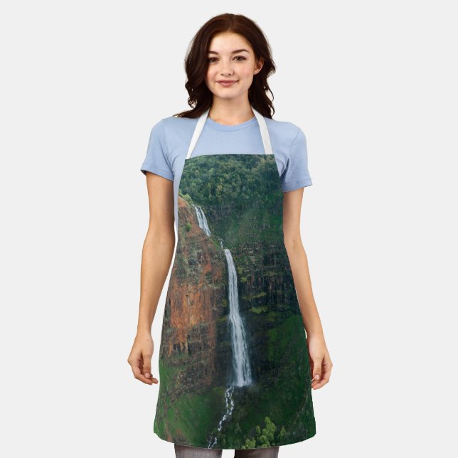 Wonderful Seascape Apron (Worn)