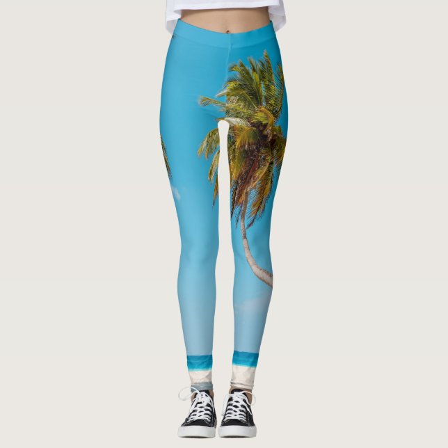 Wonderful Seascape Leggings (Front)
