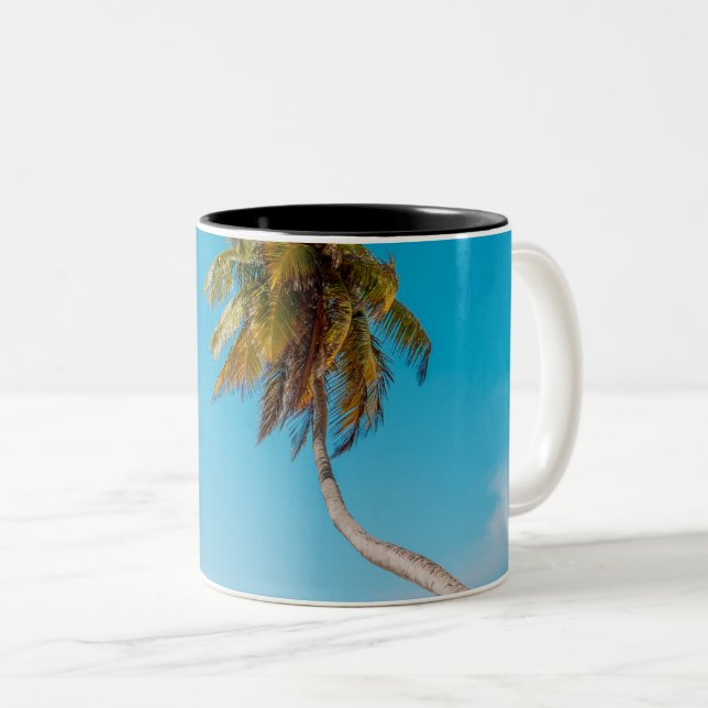 Wonderful Seascape Two-Tone Coffee Mug (Front Right)