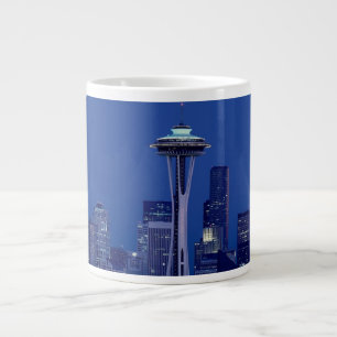Wonderful Seattle Washington Downtown Space Needle Large Coffee Mug