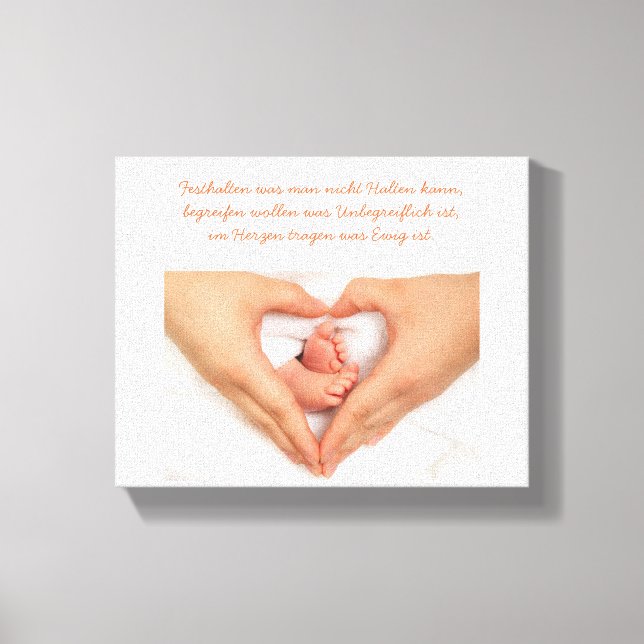 Wonderful star child canvas print (Front)