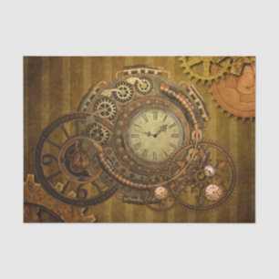 Wonderful steampunk design tissue paper