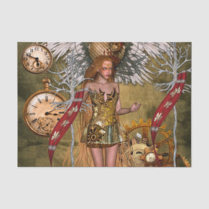 Wonderful steampunk women tissue paper