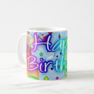 wonderful stylish Happy Birthday Coffee Mug