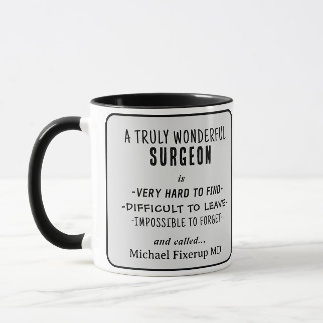 Wonderful Surgeon Mug (Left)