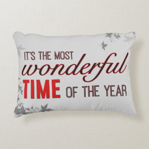 Wonderful Time Decorative Cushion
