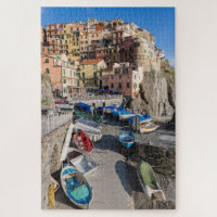 Wonderful view of Manarola, Cinque Terre, Italy
